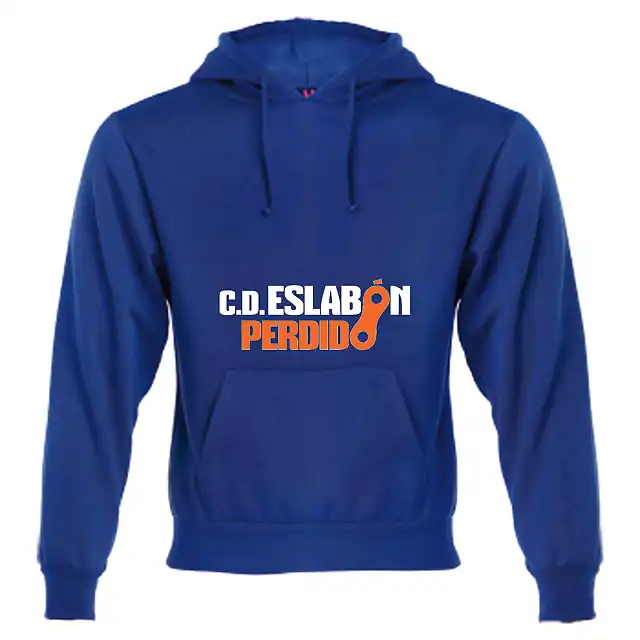 13 sudadera azul frente