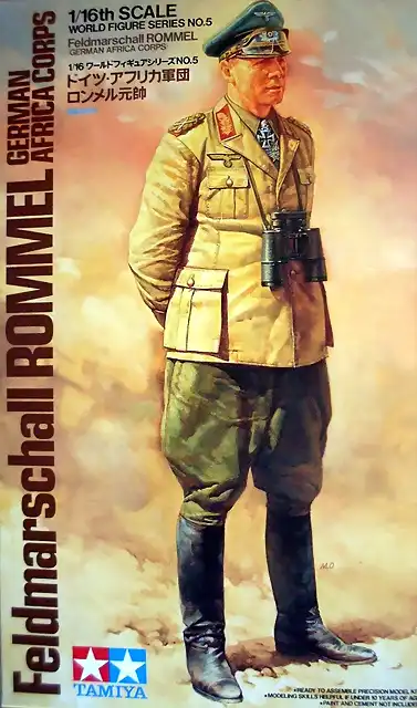 Tamiya - Fleldmarschall Rommel - 1-16