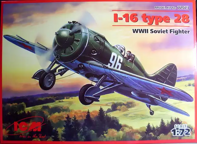 ICM - Polikarpov I-16-Type 28 - 1-72