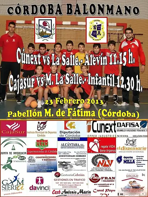 CORDOBA BM-LA SALLE 23-02-13