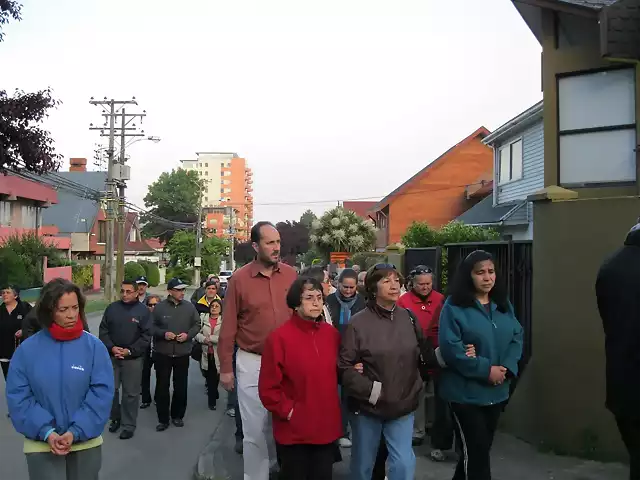 Peregrinacin al cerro La Virgen (1)