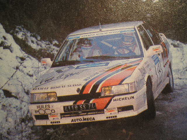 Renault 21 Turbo Gr N -- Cpto Frances -- -- NARANJA