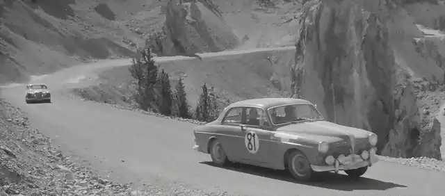 Volvo 122S - TdF'62 - Alps