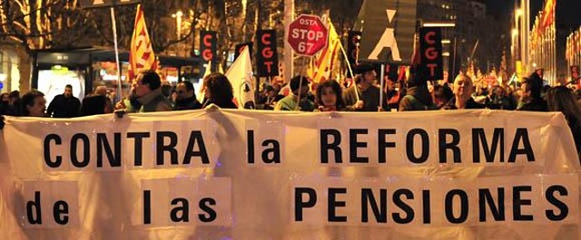 manifestacion contra reforma pensiones