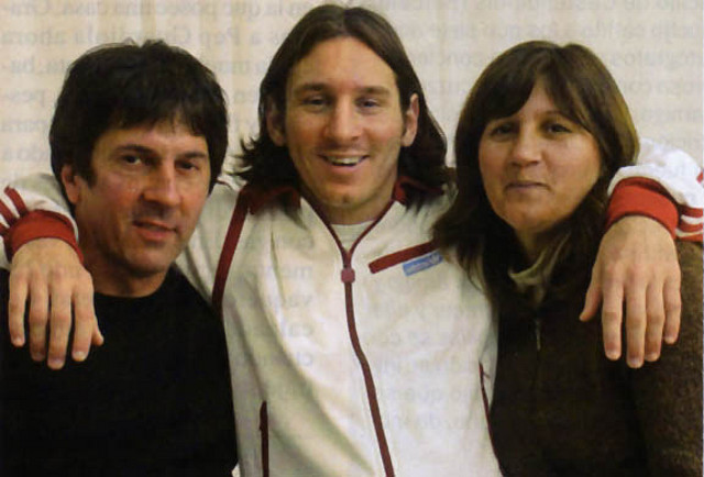Padres de Messi