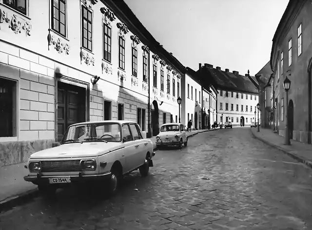 Budapest - Burgviertel, 1970