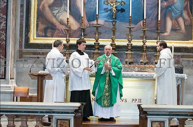 Misa Papa Francisco JPII8 Misa Papa Francisco JPII8