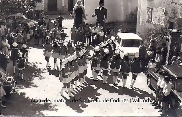 Sant Feliu de Codines Pl. de la Iglesia Barcelona 1969