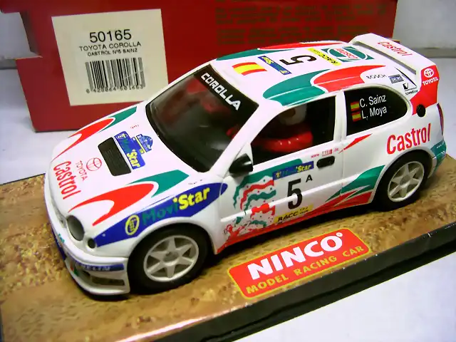 35 TOYOTA COROLA WRC C.SAINZ (NINCO) Ref 50165