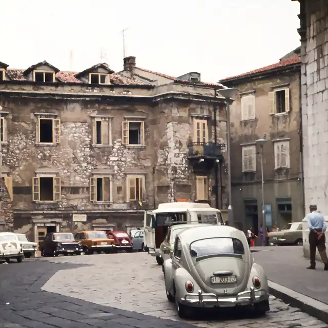 Rijeka -  Platz vor der St.-Vitus-Kathedrale