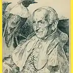 95-cpa-Rare-Caricature-Signee-ORENS-MALADIE-du-PAPE-LEON-XIII-SERENITE-Corbeau