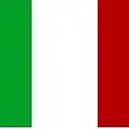 Bandera Italia