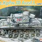 Dragon - Sd.Kfz.141 Panzer III Ausf L Late Production - 1-72