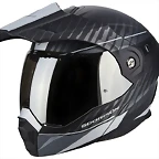 Casco SCORPION ADX-1 negro plata 01