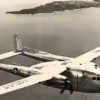 Fairchild c-119C Chutes and Cargo. Ao 1956