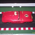 Corvette rojo chasis aluminio