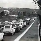 Badalona Autopista C-31 Barcelona 1969