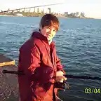 Mati pescando