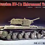 Trumpeter - KV-1 Ehkranami - 1-72