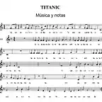 Titanic Partitura