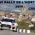 CARTEL VI RALLY DE L?HORTA 2019