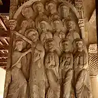 relieve de la duda de Santo Tomás. Claustro de Silos