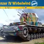 Italeri - Flakpanzer IV Wirbelwind - 1-72