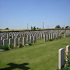 cementerio en maricourt. SOMME