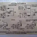 Esquema de conexin faros y bocina con minirelays