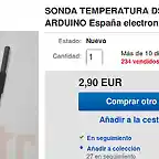 Sonda temperatura