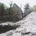 Ushuaia en su cumpleaños con nevada