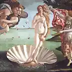 Boticelli, El Nacimiento de Venus