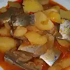 Pellejitos de atn con patatas