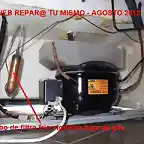 Bulbo de filtro frio significa fuga de gas