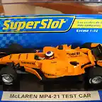 28 McLAREN MP4-21 TEST CAR