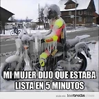 mi mujer dijo.....
