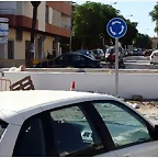 rotonda de la entrada