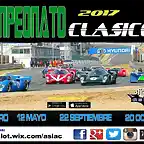 Cartel campeonato cl?sicos Aslac 2017