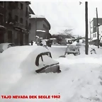 Barcelona nevada 1962 c. Tajo