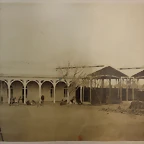 Estacion de Trenes de Santiago al Sur 1860