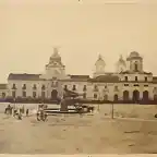 La Posta y la Prision en Plaza de Armas 1860