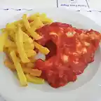 Caella con tomate