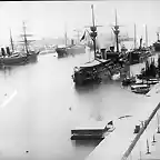 800px-Spanish_Fleet,_Suez_Canal_1898