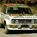 Fiat 131 Abarth Alitalia - Alen - Portugal '78