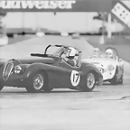 Jaguar XK-120 vs Austin Healey