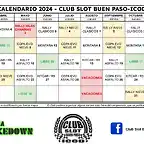 Calendario Buen Paso