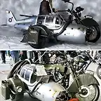 Moto con avin sidecar