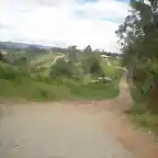 carretera a mampuesto desde las cuchillas