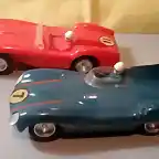 Strombecker Ferrari Testarossa & Jaguar D