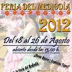 Cartel Feria Mediodia 12